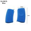 For Better Life 1 Pairs Grip Soft Silicone Pot Holder Sleeve Glove Pan Handle Cover Heat-Resistant Non-Slip Insulation Tools