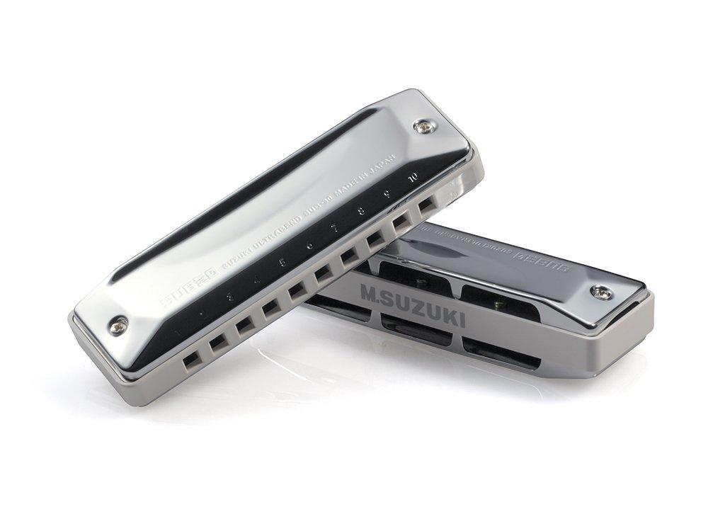 Suzuki 10 Hole Harmonica ULTRA BEND SUB30 C Tone