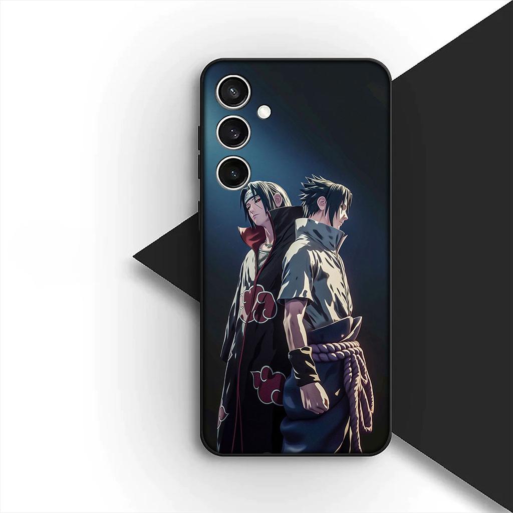 Cover for Motorola Moto G55 G45 G75 G85 G35 Edge 50 30 Fusion 40 NEO Ultra Pro Casing Phone Case Narutos Sasuke Uchiha Itachi