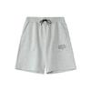 Li Ning Badfive Sports Basketball Series Letter Print Loose Casual Shorts Men shorts Gray AKSR155-1
