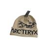 (Beige - 56-58cm) Arcteryx Bird Head Black Toque Beanie Hat 