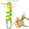 Squeaky Dog Chew Toy with Crinkle Paper Plush Giraffe/Snake Shape Tug of War Toy Interactive Stuffed Animal Pull Toy for Small Medium Large Dogs