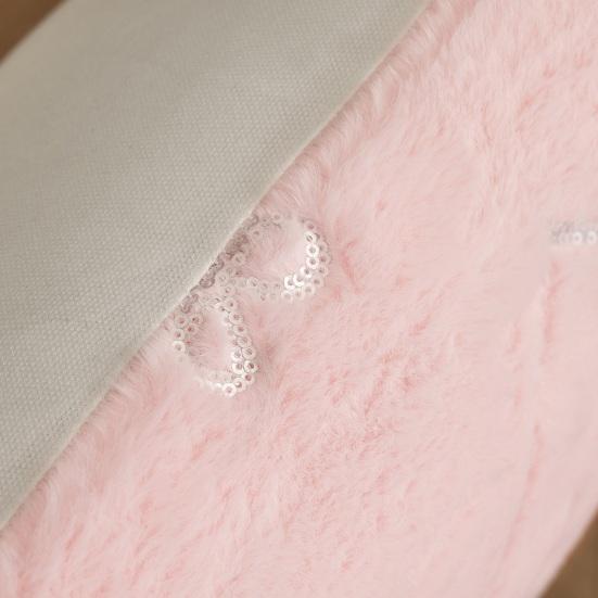 Наволочка декоративная с узором бантика, скрытой молнией, устойчивая к сминанию, на подушку для спальни, гостиной, дивана, домашний декор