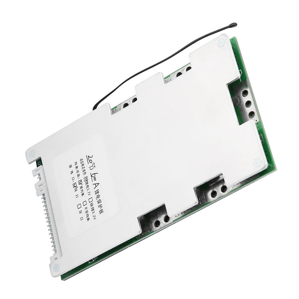 20S 60A литиевая батарея плата защиты зарядки BMS PCB с балансировкой заряда