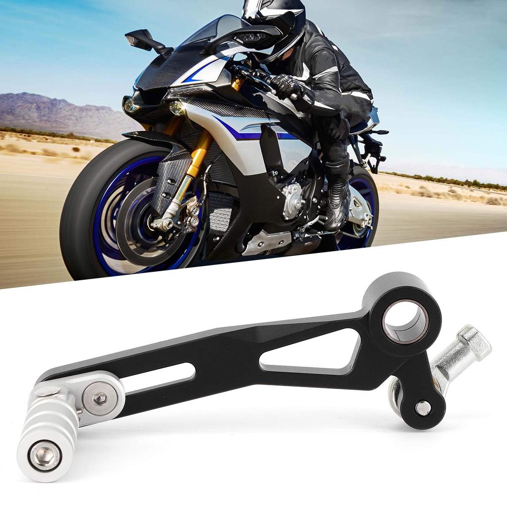 Yctze Motorcycle Shift Lever Installation Kit, Metal Folding Shift Lever with Screw Rod Fit for Yamaha YZF-R25/YZF-R3/MT-25/MT-03