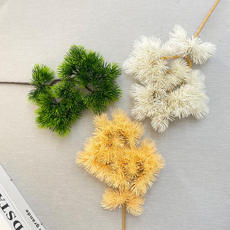 Пластиковый искусственный сосна кипарис растение бонсай настольный сад пластиковая ветка дерева