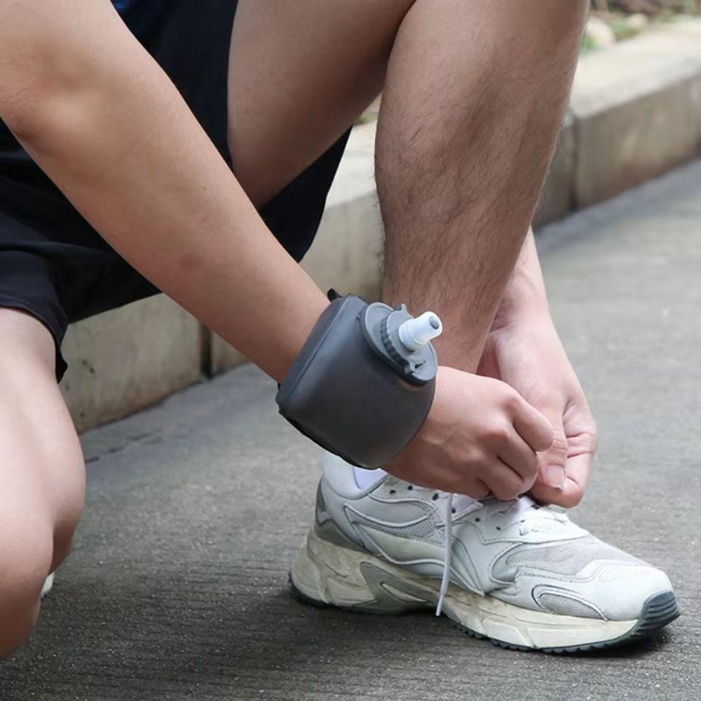 Mini Portable Water Cup Soft Sticker Paste Wrist Water Cup Wrist Water Bottle Running