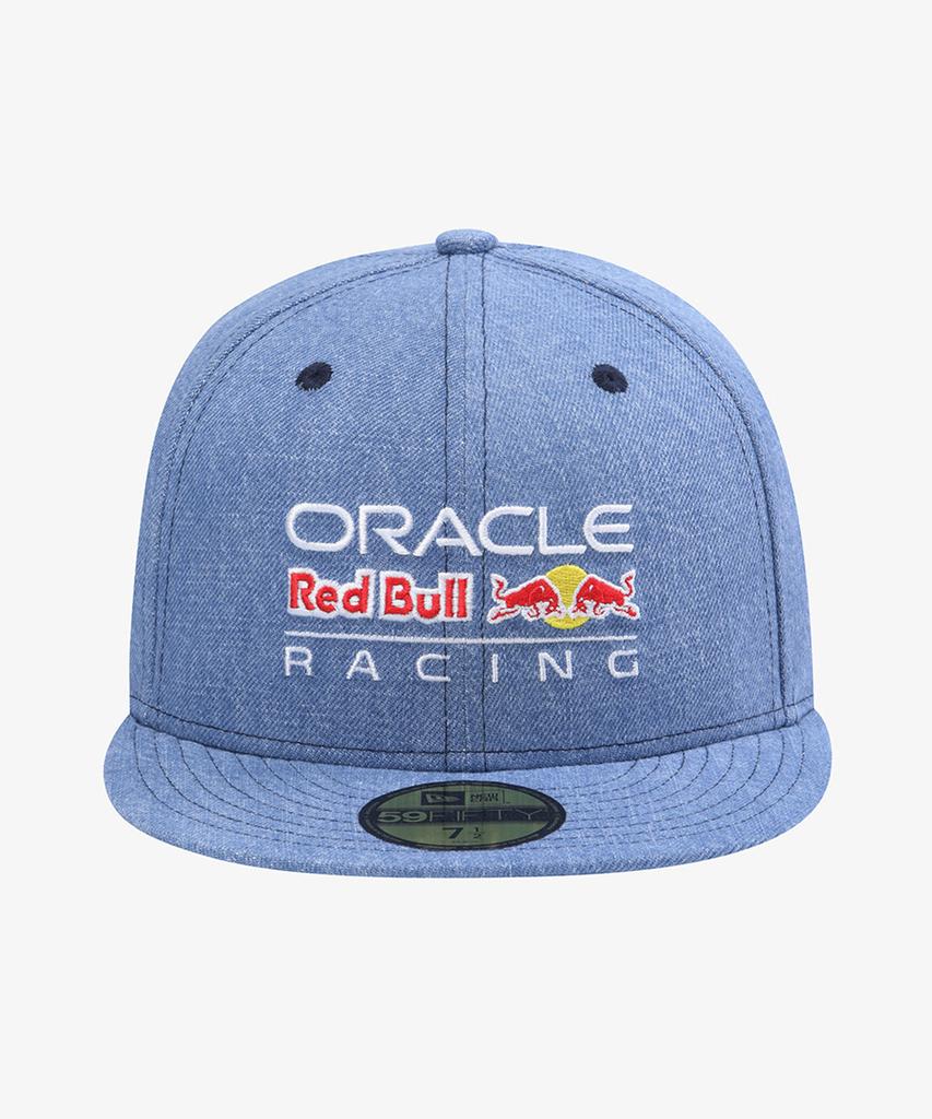 New Era Базовая приталенная кепка Oracle Red Bull Racing Джинсово-синяя