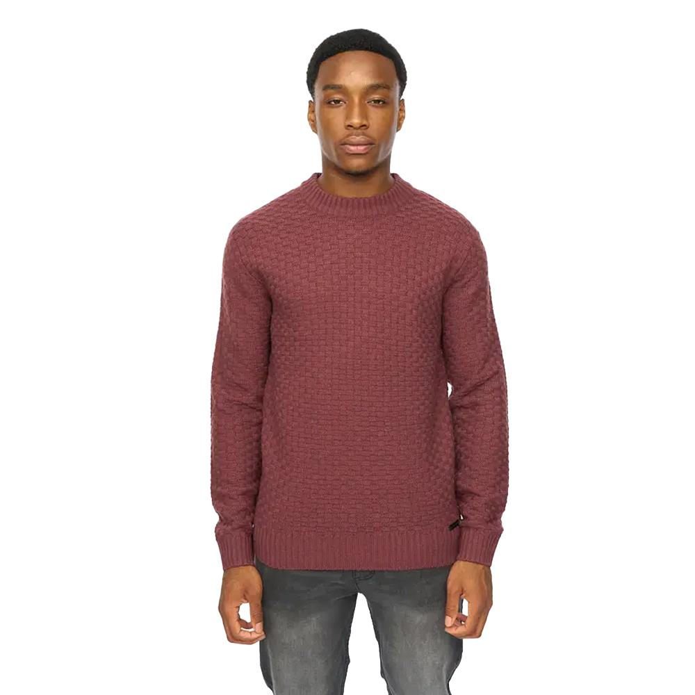 Duck and Cover Mens Matera Textured Knitted Jumper