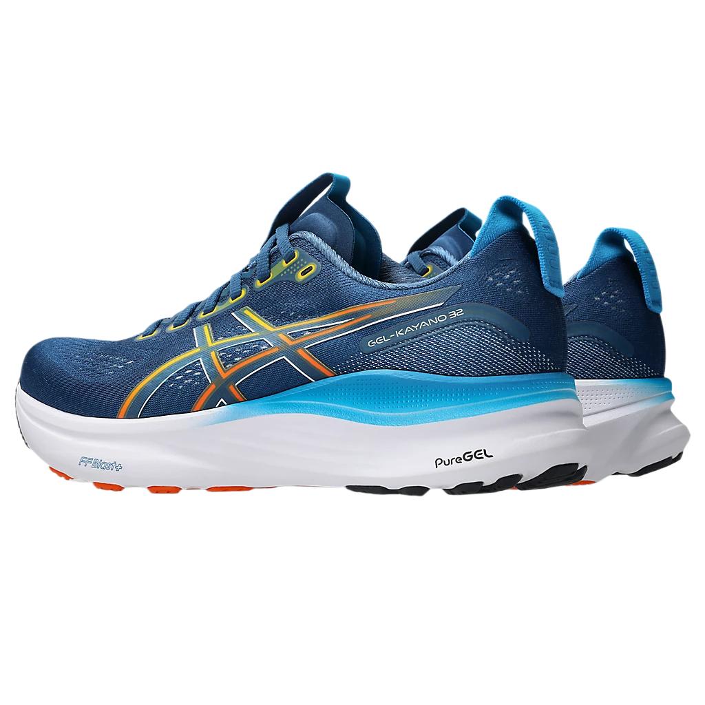 Asics GEL KAYANO 32 Сетчатая Амортизация Дышащие Влагоотводящие Поддержка Баланс Легкие Низкие Беговые Кроссовки Мужские 1011C052-404