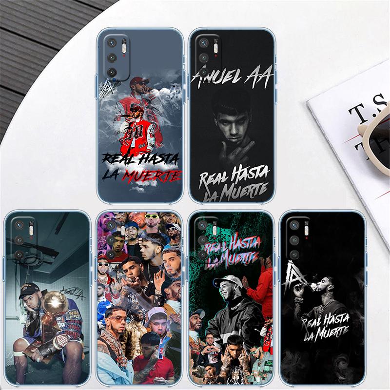 RP6 Anuel AA Прозрачный чехол для телефона для Samsung Galaxy A04 A04S A14 A23 A34 A54 M23 M33 M52 M53
