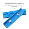 Magnetic Soft Vice Vise Jaw Pads Protection Strip for Gunsmithing Woodworking