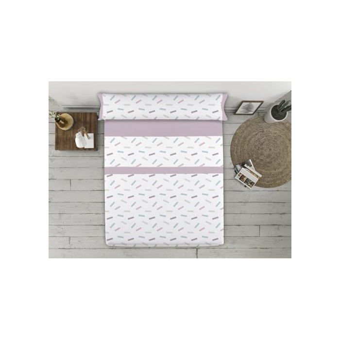 Parure de lit 3 pièces - Tejidos Reina - Lit 150 cm - Multicolore - 40x28x5,8 cm - Taille unique