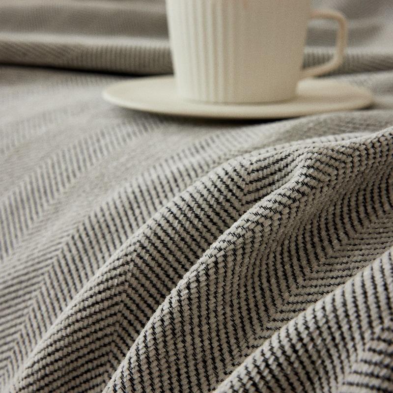 Простой однотонный узор в елочку, расширенный чехол для дивана, полотенце, тканевая подушка для дивана, универсальный чехол для дивана с полным покрытием, задняя бабка, четыре сезона