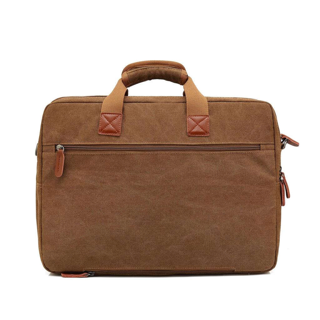 Мужская сумка Cool Bell Canvas Bag Многофункциональная сумка через плечо и сумка-мессенджер 17,3-дюймовая сумка для ноутбука Большая вместительная повседневная дорожная сумка CB-5002