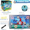 Soccer Ball Game Set for Kids Indoor Outdoor Backyard Toss Soccer Goal Game with 1 Velcro Ball Foldable Flannel Goals Toddlers