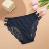 Женские сексуальные кружевные трусики, удобные трусы, кружевные трусики, однотонное нижнее белье