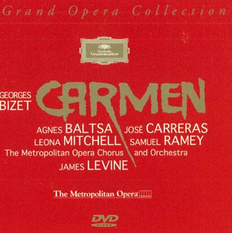 DVD ДЖЕЙМС ЛЕВАЙН - Бизе Кармен VDI82761 DEUTSCHE GRAMMO Япония Музыкальное видео использовано