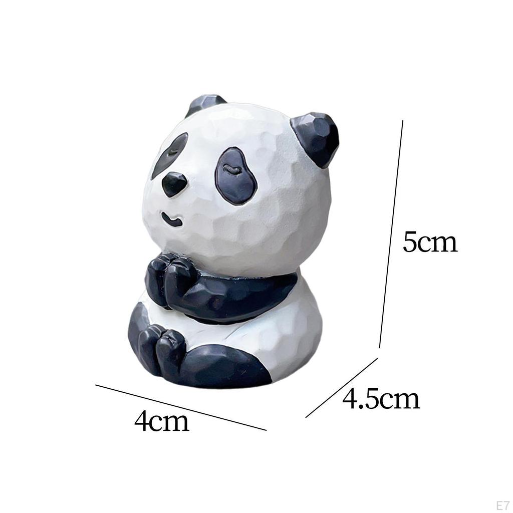 Очаровательная фигурка панды на приборной панели автомобиля для декора дома и офиса