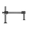 Поворотная на 360 градусов подставка-штатив с двойной стрелой для стереомикроскопа, экономящая место, подвесная конструкция
