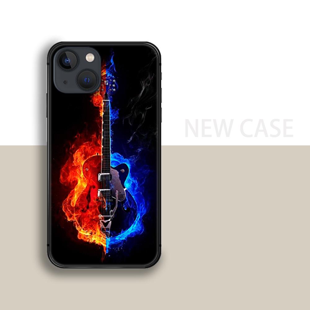 Чехол для телефона «Музыкальная гитара» для iPhone Samsung Galaxy Redmi Xiaomi Oppo OnePlus Note SA 7 8 9 10 11 12 13 14 20 21 22 23 53 54 Pro Max Plus Ultra