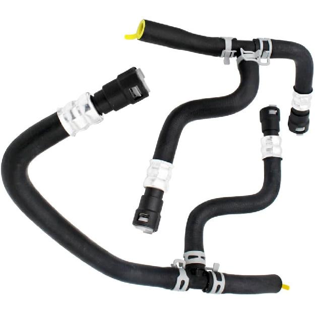Сборка шланга подогревателя двигателя Совместима с Chevrolet Traverse Saturn Vision Buick Enclave GMC Acadia 2007-2017 Подающий и обратный шланг 20765678
