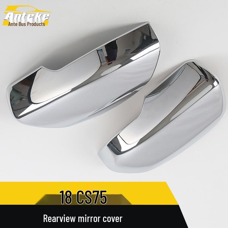 CS75 Rearview Mirror Cover Sequins - Fits 18 Models, Reflector Decoration Sticker