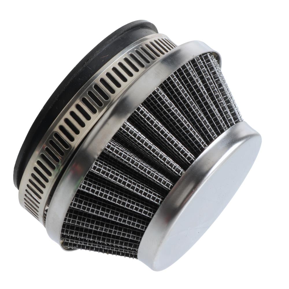 Universal 42mm 44mm 50mm 54mm Air Filter Cleaner For Gas Motorized Bicycle Push Mini Moto Pocket Bike ATV Quad Motorcycle Parts Air Filters 7