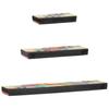 Wall Shelf Set 3 pcs Multicolored 100 x 20 x 6 cm Solid Mango Wood