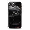 Крутой спортивный черный автомобильный чехол для iPhone 16 15 14 13 12 Pro Max XR XS 11 7 8 Plus противоударный силиконовый мягкий чехол Capas