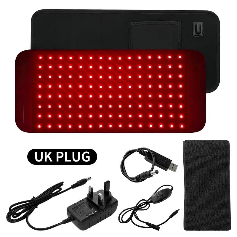 120 шт. Светодиодная инфракрасная терапевтическая подушка 660 и 850 нм для терапии усталости тела для облегчения боли в спине, руках, ногах, уход при усталости, глубокая терапия