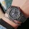 Весна 2025 Новые Мужские Роскошные Деловые Наручные часы из нержавеющей стали Винтажные Часы с кварцевым механизмом с резными узорами для мужчин Relogio