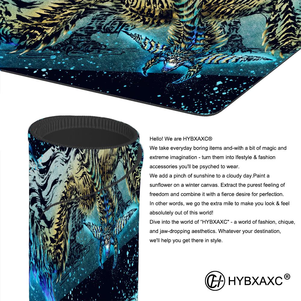 HD Printing Mouse Pad Game Monster Hunter Wilds Mouse Pad Natural Rubber Keyboard Desk Mat Computer Gaming Accessories