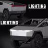 1/32 Cyber Toy Truck Pickup Trailer Alloy Car Model Diecasts Metal Toy Off-Road Vehicles Truck Model Sound And Light Kids Gifts