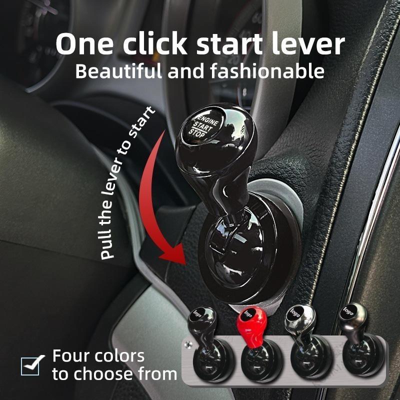 Xiaomi One-Touch Start Button Car Push-to-Start Rocker Lever Retro Joystick Decoration Automotive Interior Accessories Car Gift