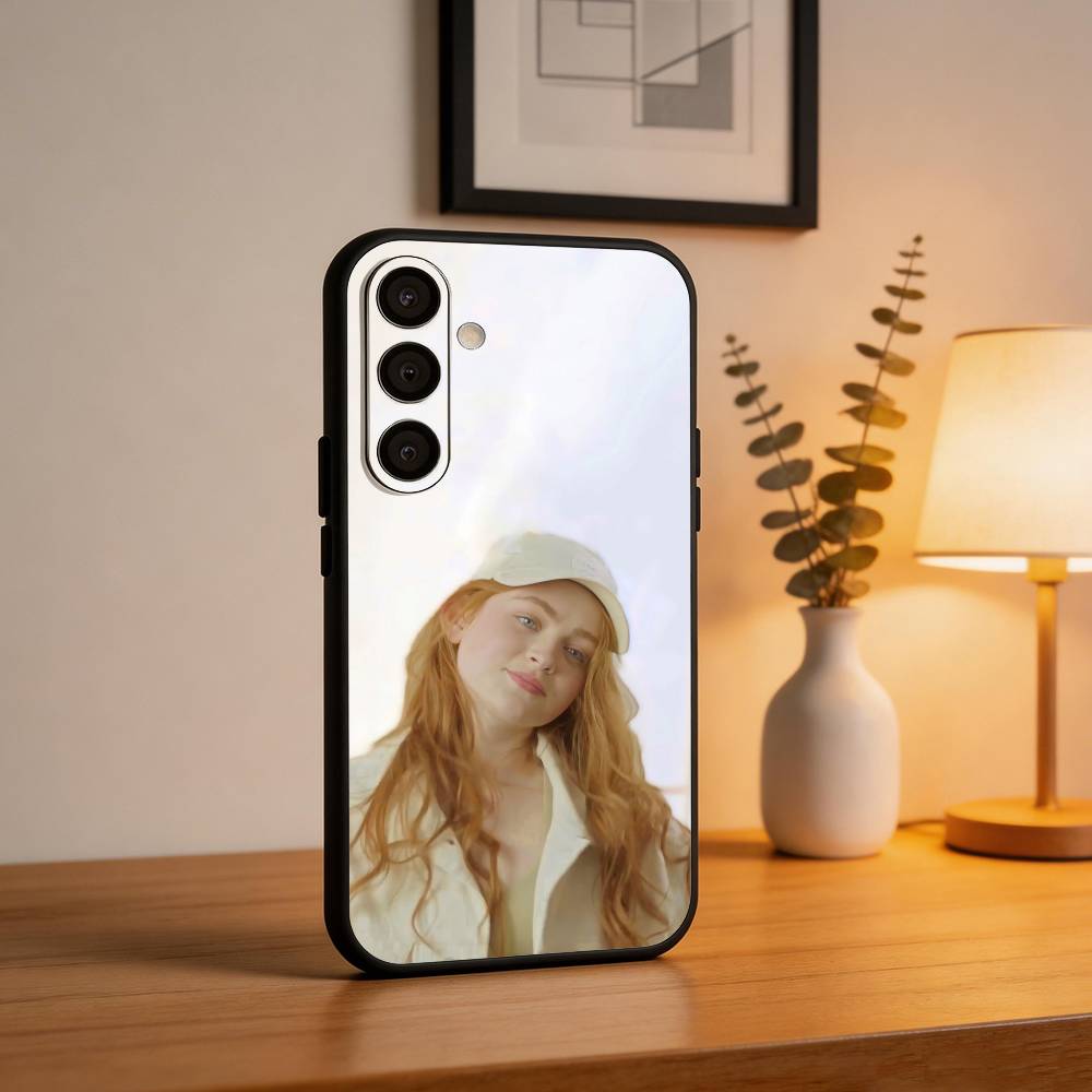 S-Sadie sink Phone Case For Samsung A73,A21s,A22,A31,A32,A52,A53,A71,A80,Soft Black Shell