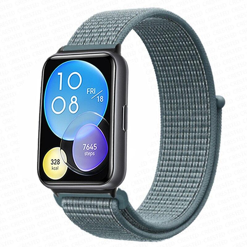 Нейлоновый ремешок для Huawei Watch Fit 2, ремешок, аксессуары для умных часов, сменный браслет Correa Huawei Watch fit1 active