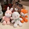 Cartoon Cute Diary Series Fox Pink Rabbit Doll Bear Lamb Plush Toy Doll Children's Pillow Gift