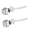 Bathroom Renovation Trip Lever Handle Water Tank Handle Water Saving Flush As Shown Elegant Bathroom Accessory Long Service Life