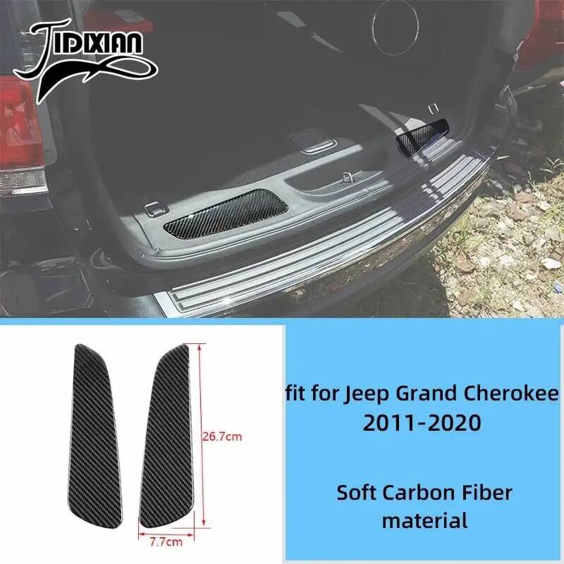 JIDIXIAN Carbon Fiber Grain Interior Decoration Cover for Jeep Grand Cherokee 2011 2012 2013 2014 2015 2016 2017 2018 2019 2020 we1