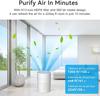 Очистители воздуха для спальни дома - Портативный бесшумный маленький очиститель воздуха, Подходит для автомобиля, спальни, офиса, рабочего стола, комнаты для домашних животных, Очиститель