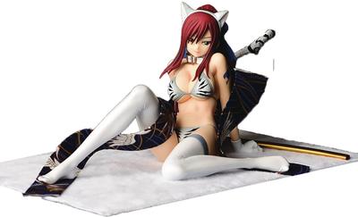 Orca Toys FAIRY TAIL Эрза Скарлет Белый Орел Гравюрный Стиль Масштабная Раскрашенная ПВХ Примерно 250 мм в Длину Фигурка 1/6,