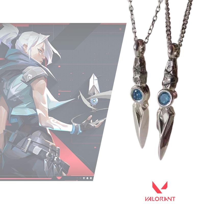 Stylish Valoran Jette Necklace With Geometric Alloy Pendant