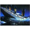 Full 5D DIY Diamond Painting Titanic Diamond Embroidery Cross Stitch Kit Rhinestone Home Decor Gift