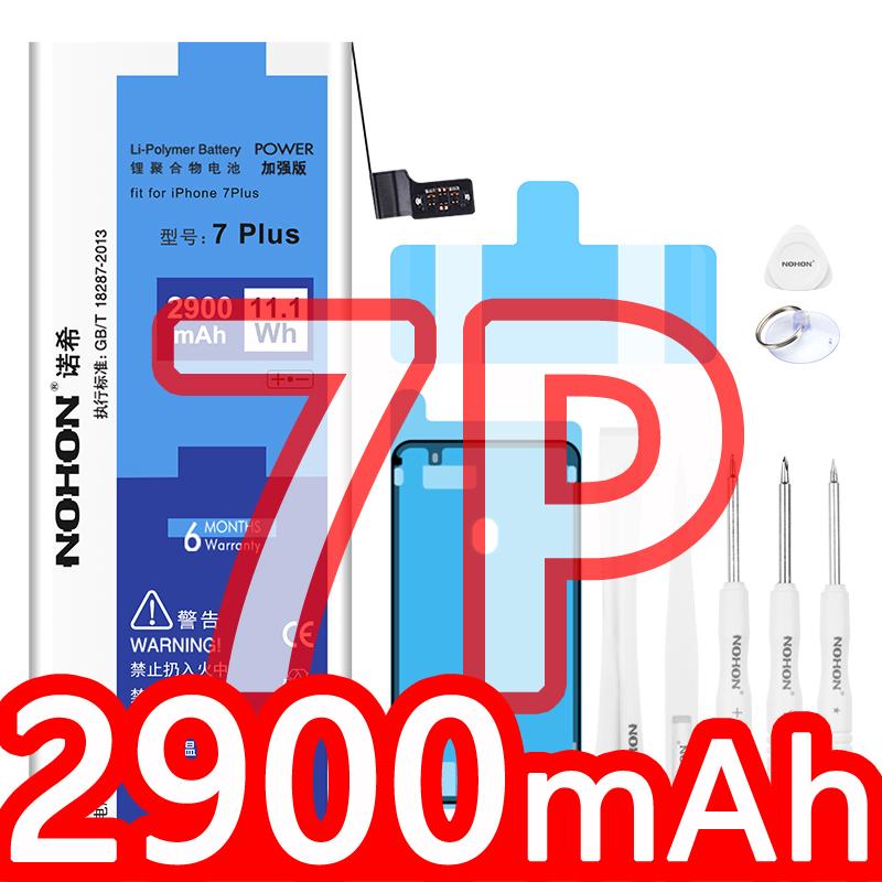 NOHON Battery For iPhone 6 7 8 Plus X XR XS XSMAX 11 Pro Replacement Original Capacity Polymer Mobile Phone Battery