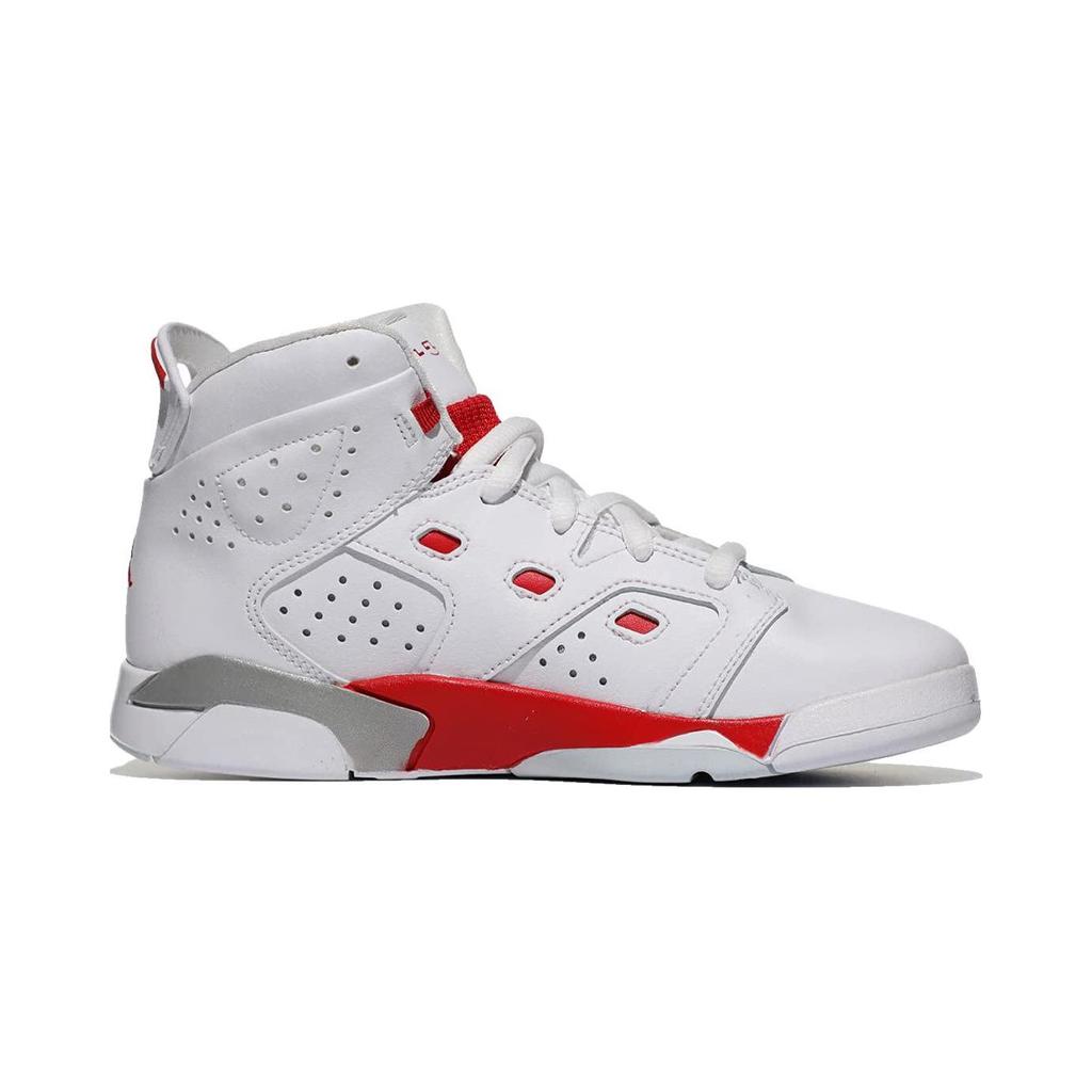 Кроссовки Air Jordan 6-17-23 PS Белые Огненно-красные Детские Университетский-красный Металлический-платиновый DM1160-106