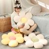 Colorful Flower Plush Pillow Cushion Soft Sunflower Plant Mat Stuffed Sofa Bed Sleeping Back Decor Christmas Gifts