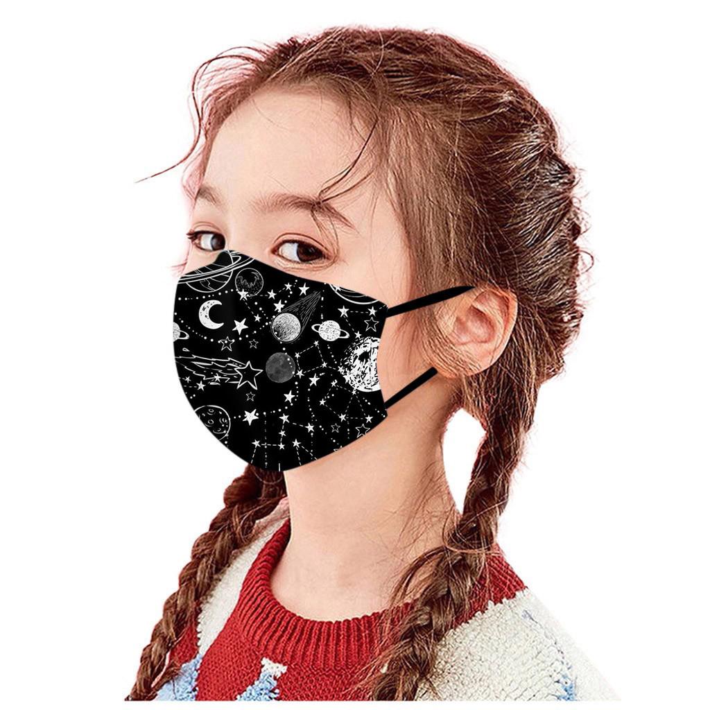 Children's  Windproof Reusable Printed Mask