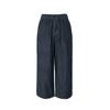 100% Cotton High-Waisted Cropped Denim Straight Leg Pants for Women
