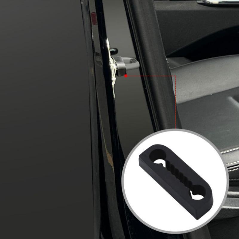 Universal Silicone Car Door Lock Cover Anti Vibration Shock Absorber Waterproof Rust Prevention Car Door Protection Accessory